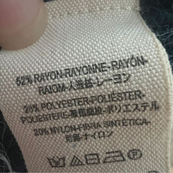 Free People Softly Structured Knit Tunic Sweater Oversized In Deep Jade Size M - Picture 8 of 8